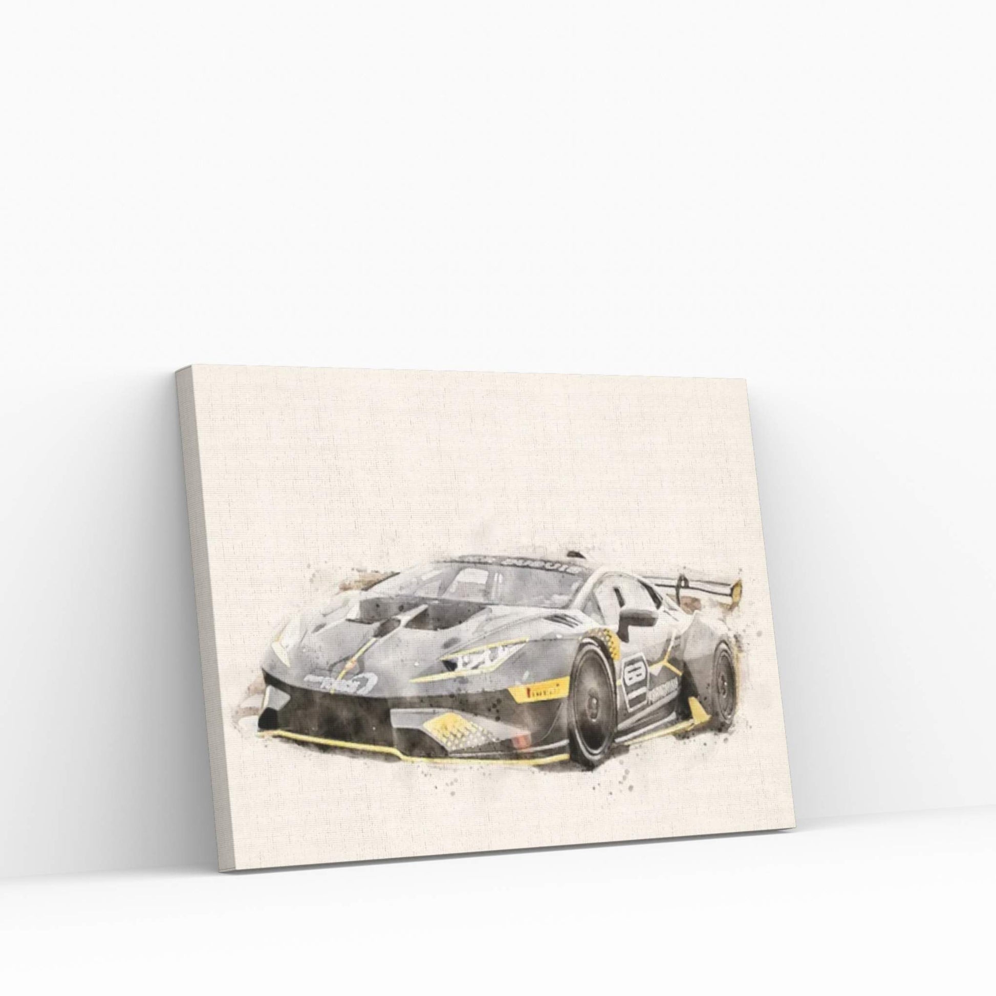 Lamborghini Tuning v II Canvas Wall Art - Y Canvas