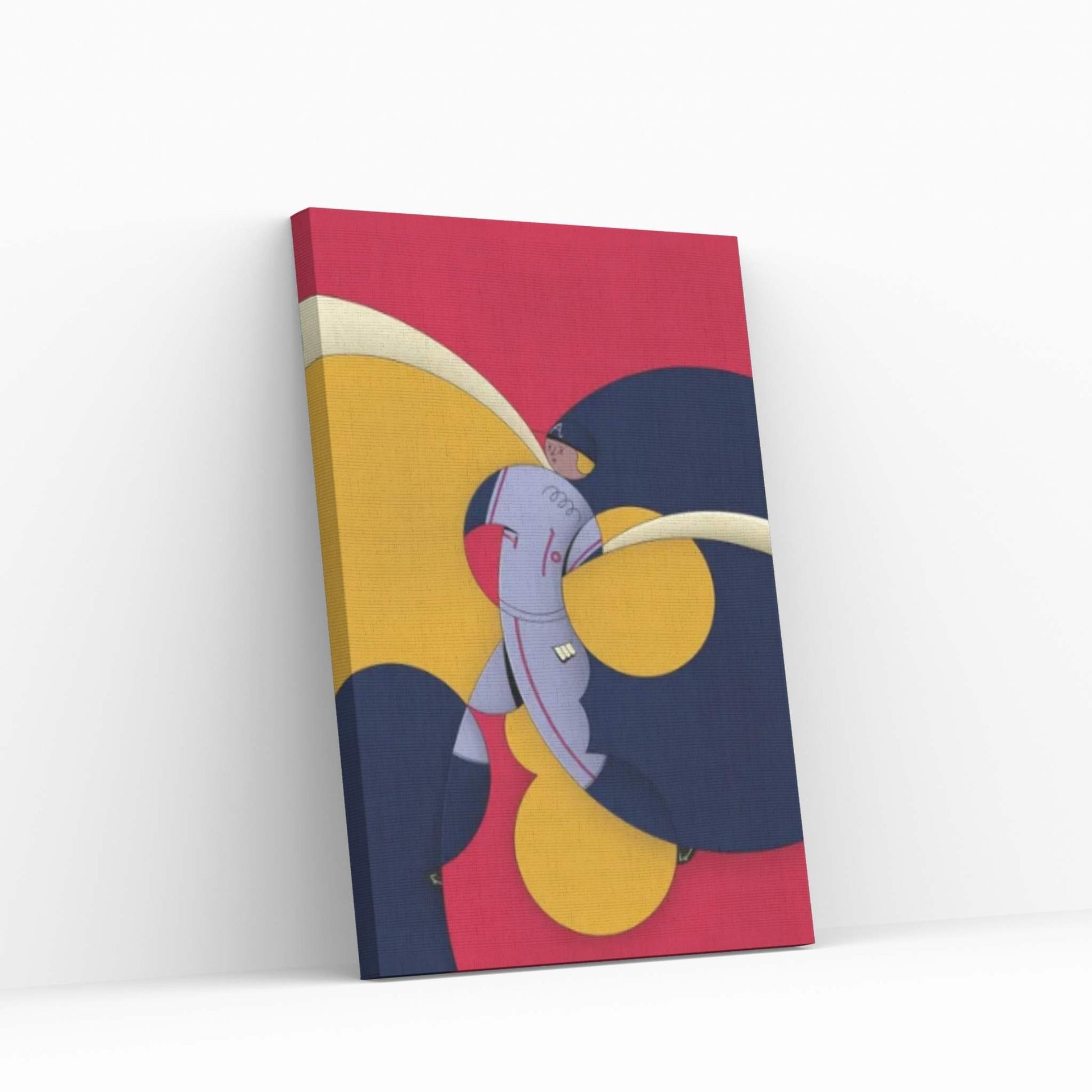 Chipper Canvas Wall Art - Y Canvas
