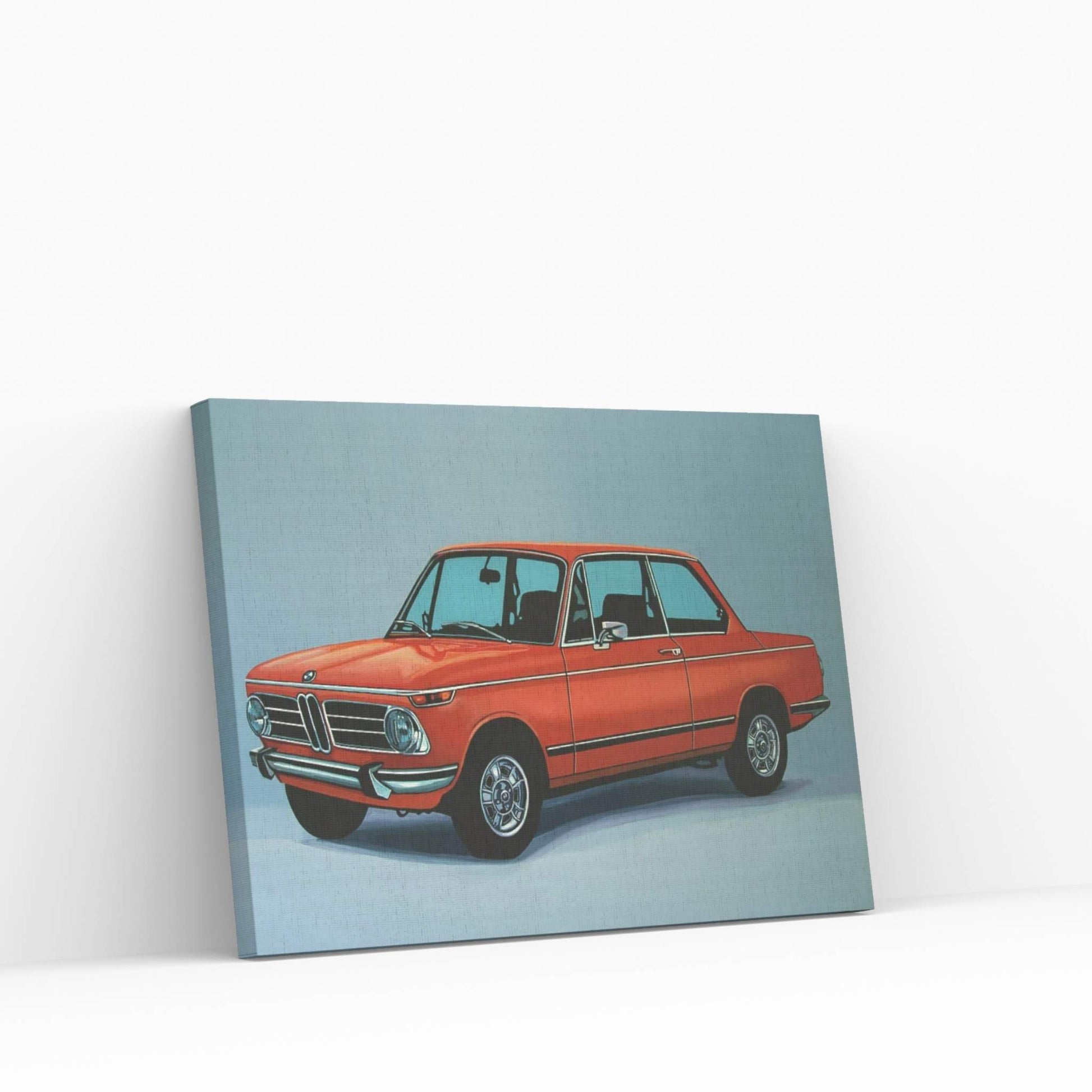 BMW 2002 1968 Canvas Wall Art - Y Canvas