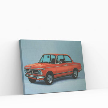 BMW 2002 1968 Canvas Wall Art - Y Canvas