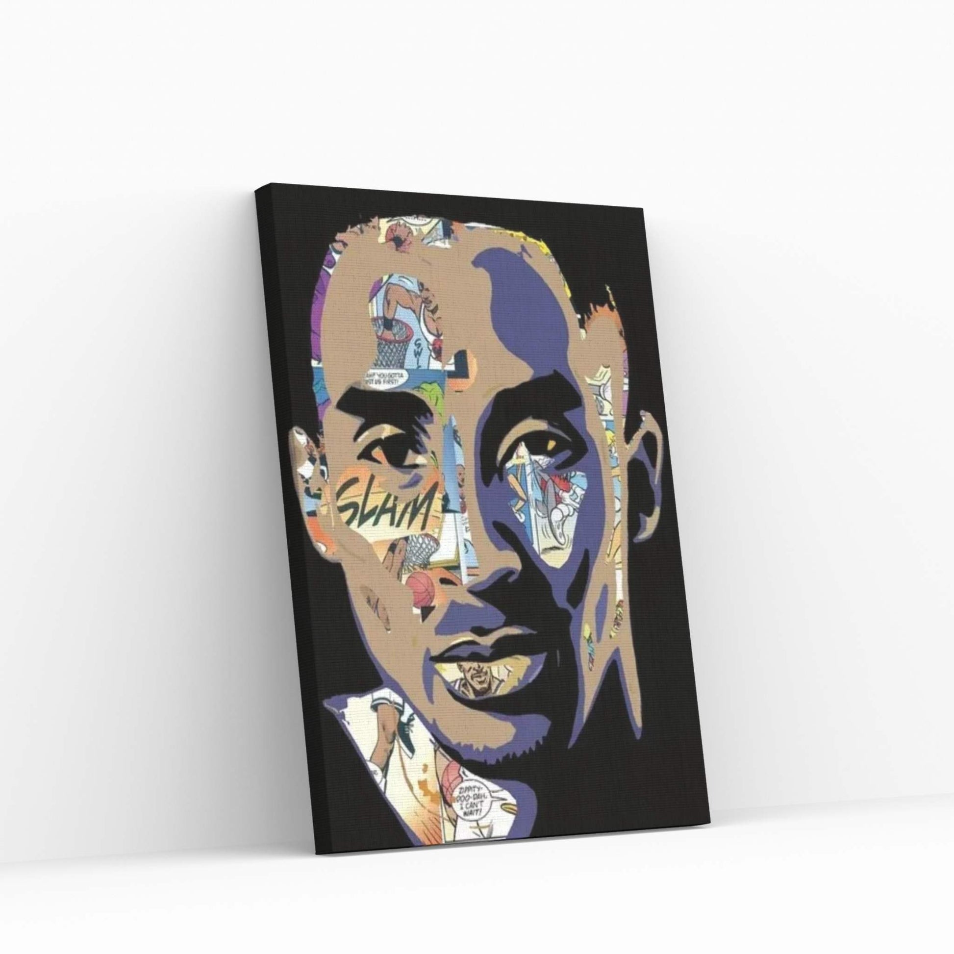 Kobe - Space Jam Tribute Canvas Wall Art - Y Canvas
