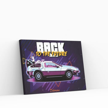 Dom Car Retro Canvas Wall Art - Y Canvas