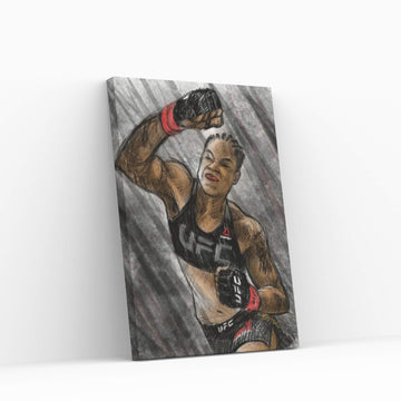 Amanda Nunes Canvas Wall Art - Y Canvas