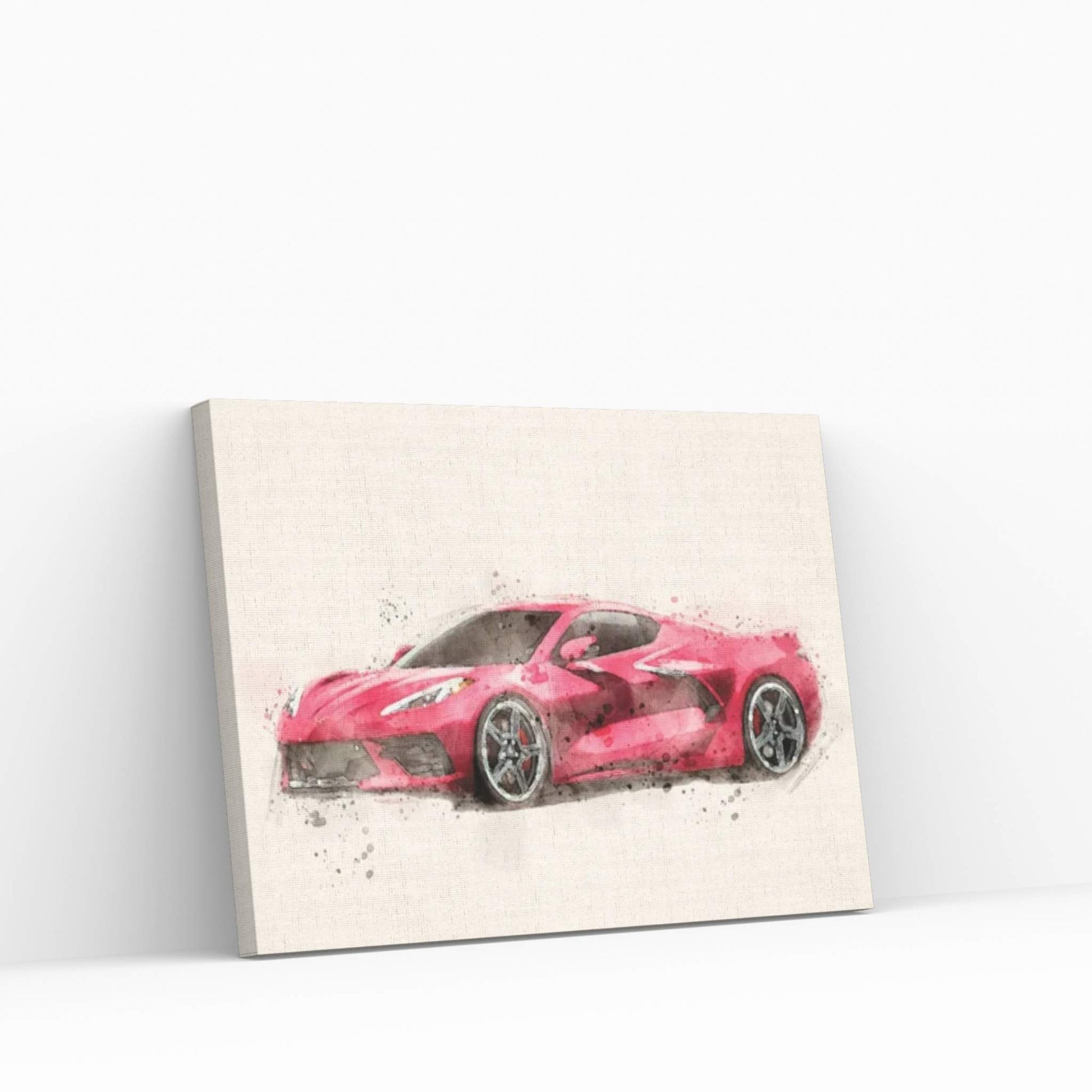 Chevrolet Corvette Stingray II Canvas Wall Art - Y Canvas