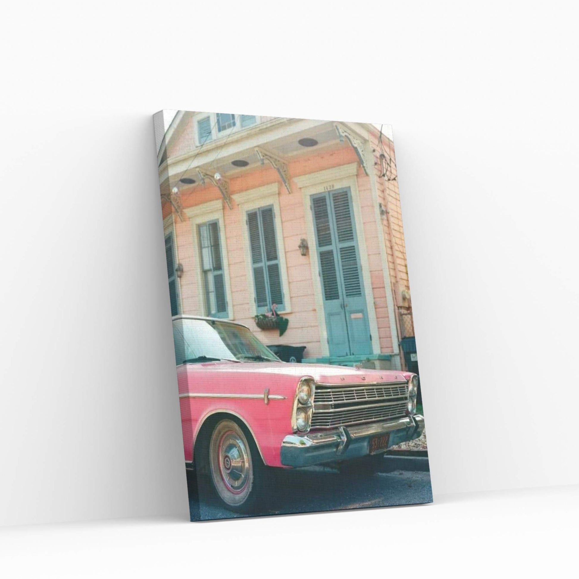 New Orleans Ride On Film Canvas Wall Art - Y Canvas