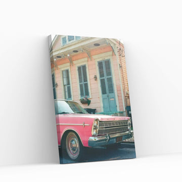 New Orleans Ride On Film Canvas Wall Art - Y Canvas