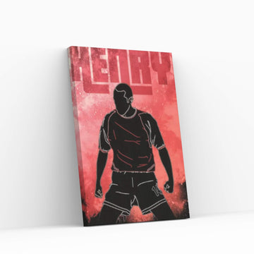 Soul Of The Iconic Striker Canvas Wall Art - Y Canvas