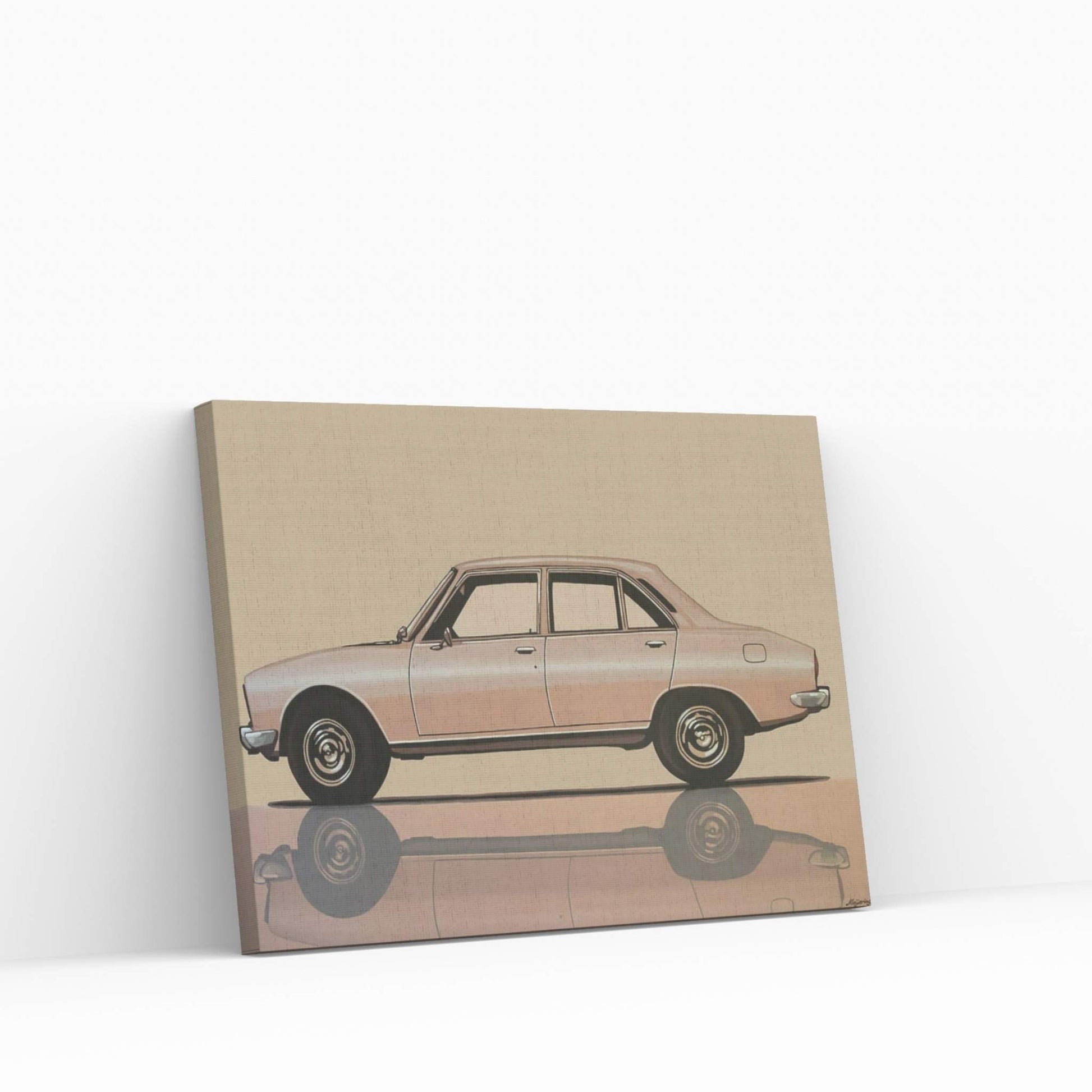 Peugeot 504 1968 Canvas Wall Art - Y Canvas