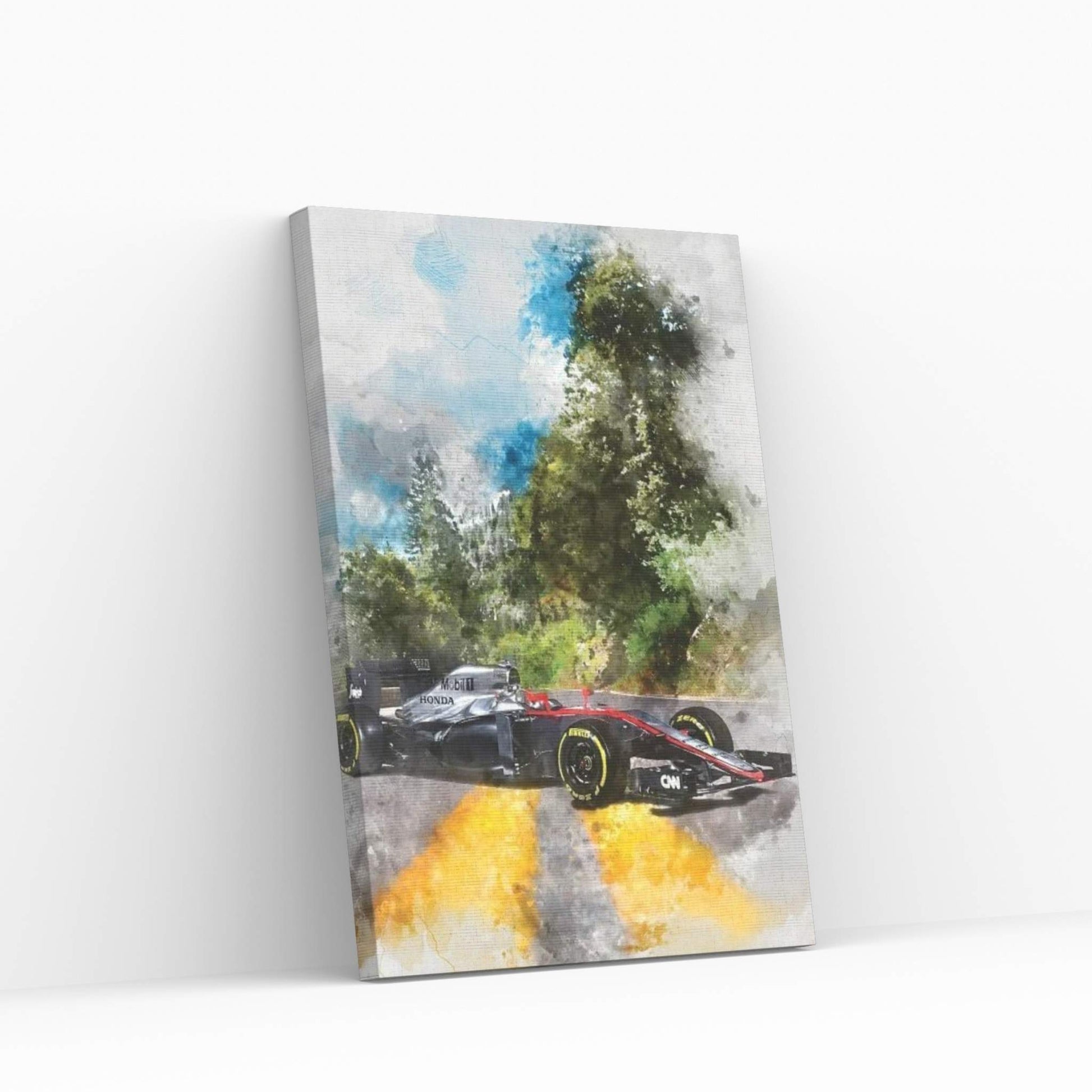 Honda F1 Canvas Wall Art - Y Canvas
