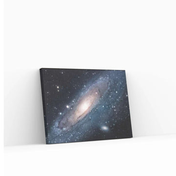 Andromeda Space Galaxy Canvas Wall Art - Y Canvas