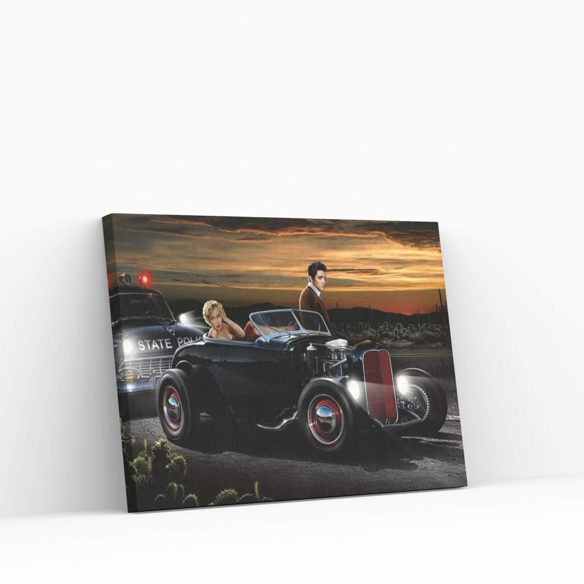 Joy Ride Canvas Wall Art - Y Canvas