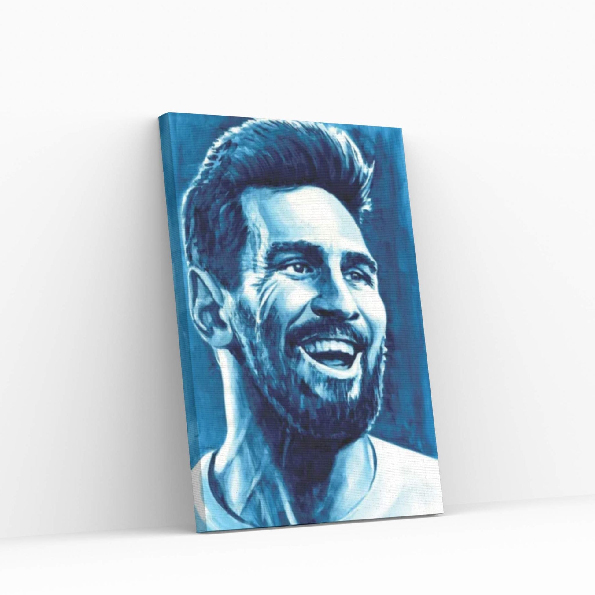 Lionel Messi Canvas Wall Art - Y Canvas