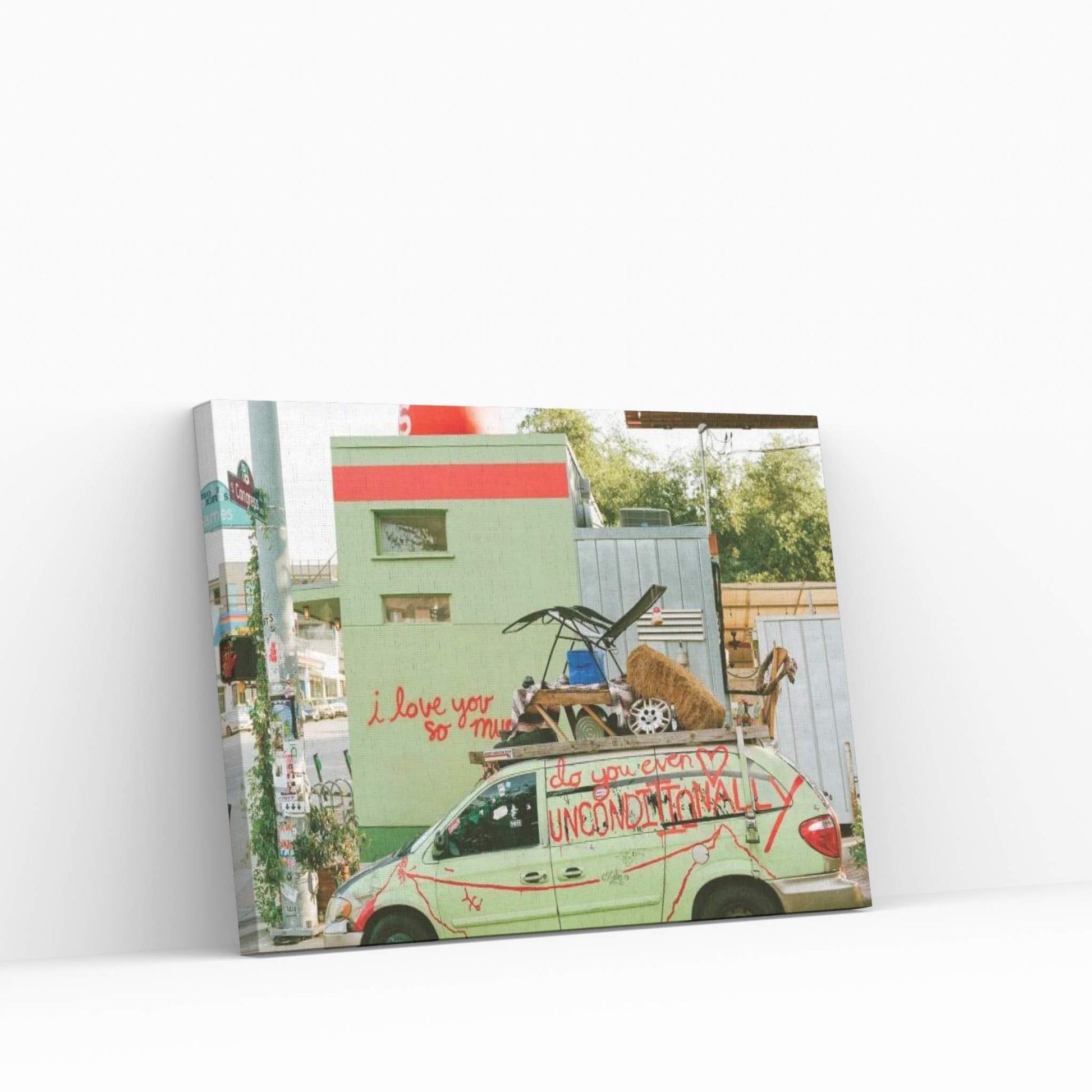 I Love You Austin On Film Canvas Wall Art - Y Canvas