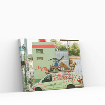I Love You Austin On Film Canvas Wall Art - Y Canvas