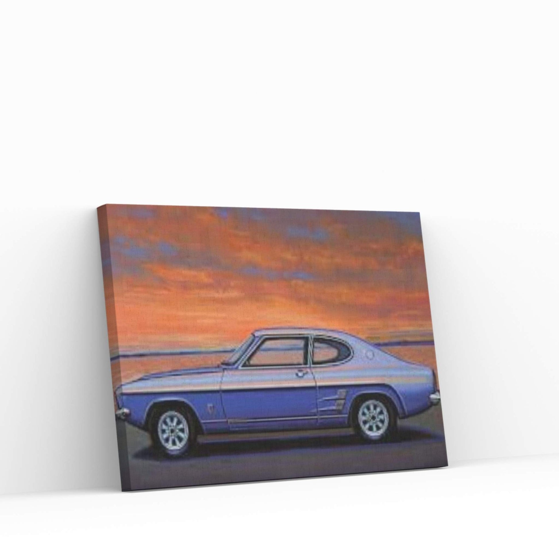 Ford Capri 1969 Canvas Wall Art - Y Canvas