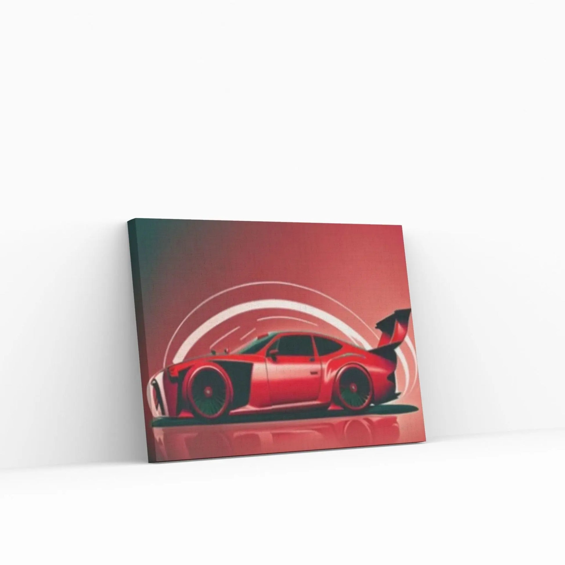 Red Sport Cars Canvas Wall Art Poster Print, Supercar Wall Art - Y Canvas