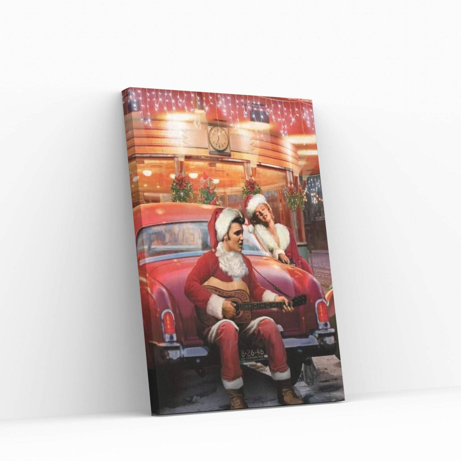 Legendary Crossroads Christmas Canvas Wall Art - Y Canvas