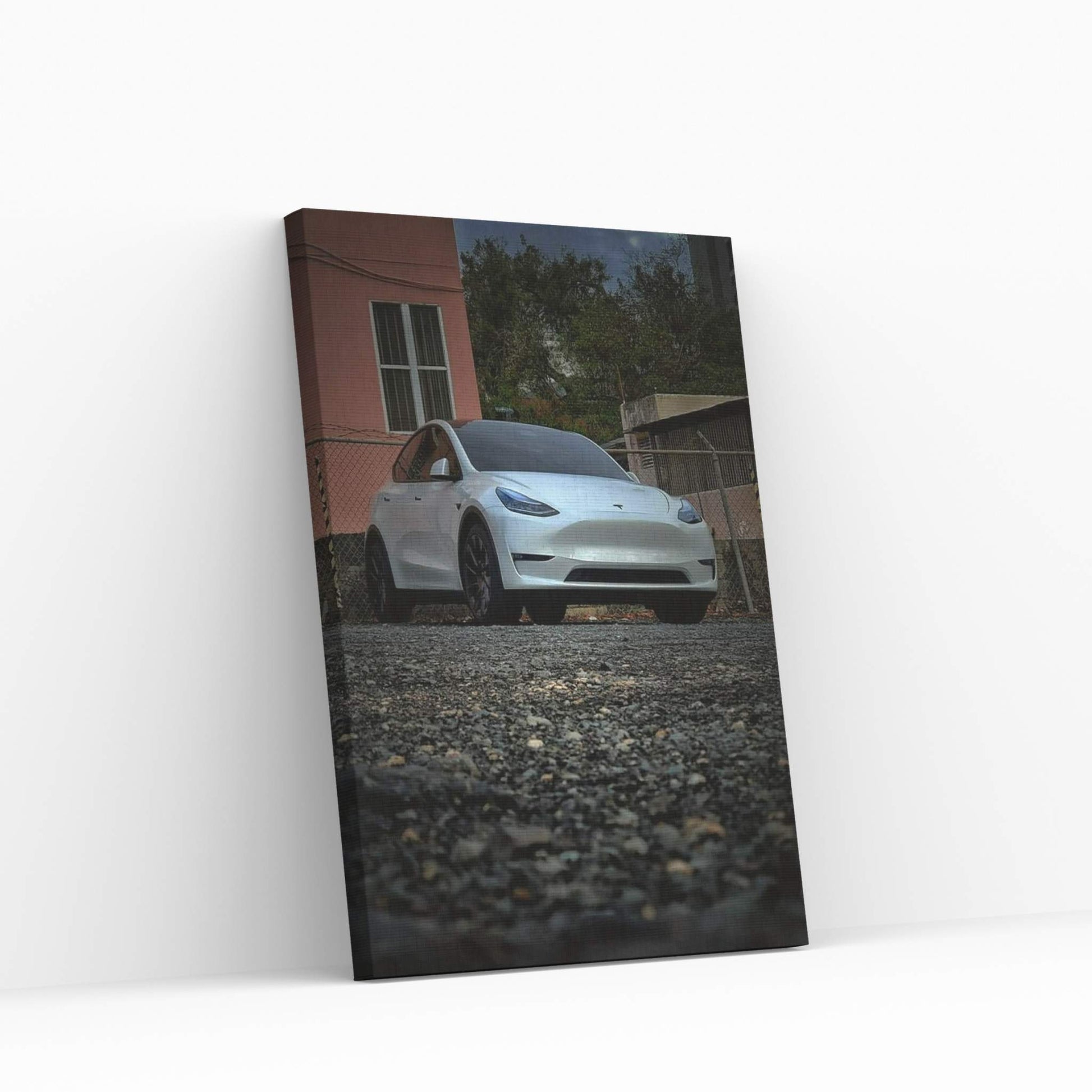 Tesla Canvas Wall Art - Y Canvas