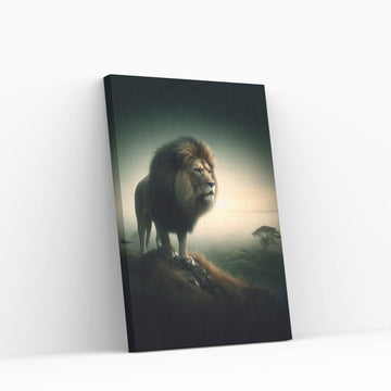 Lion Animal Canvas Wall Art Home Decor - Y Canvas