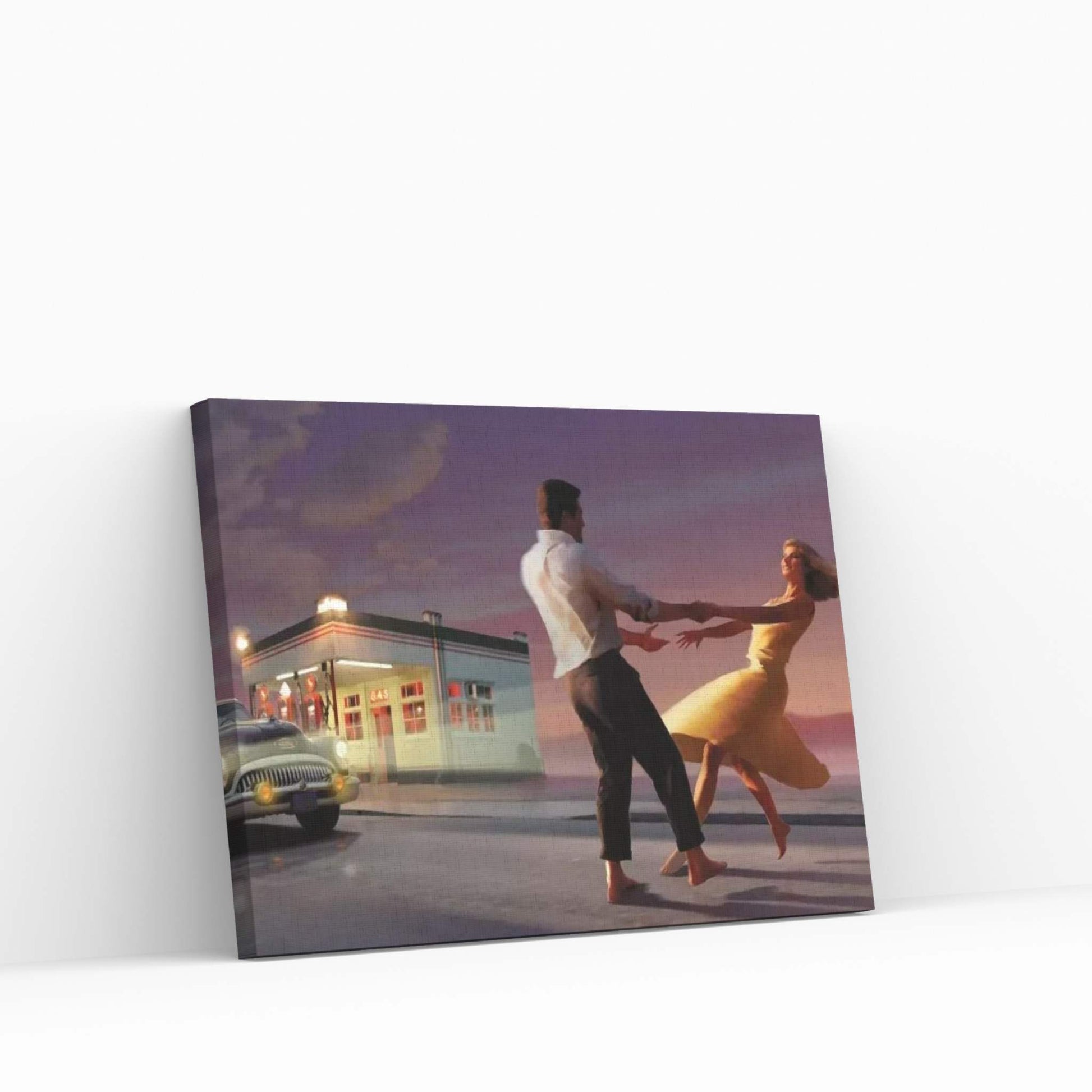 Night Dance Canvas Wall Art - Y Canvas