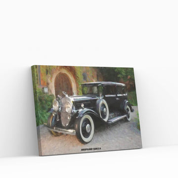 Hispano Suiza Canvas Wall Art - Y Canvas