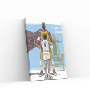 Legacy Of The King Canvas Wall Art - Y Canvas