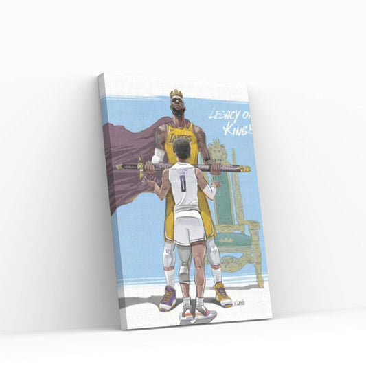 Legacy Of The King Canvas Wall Art - Y Canvas