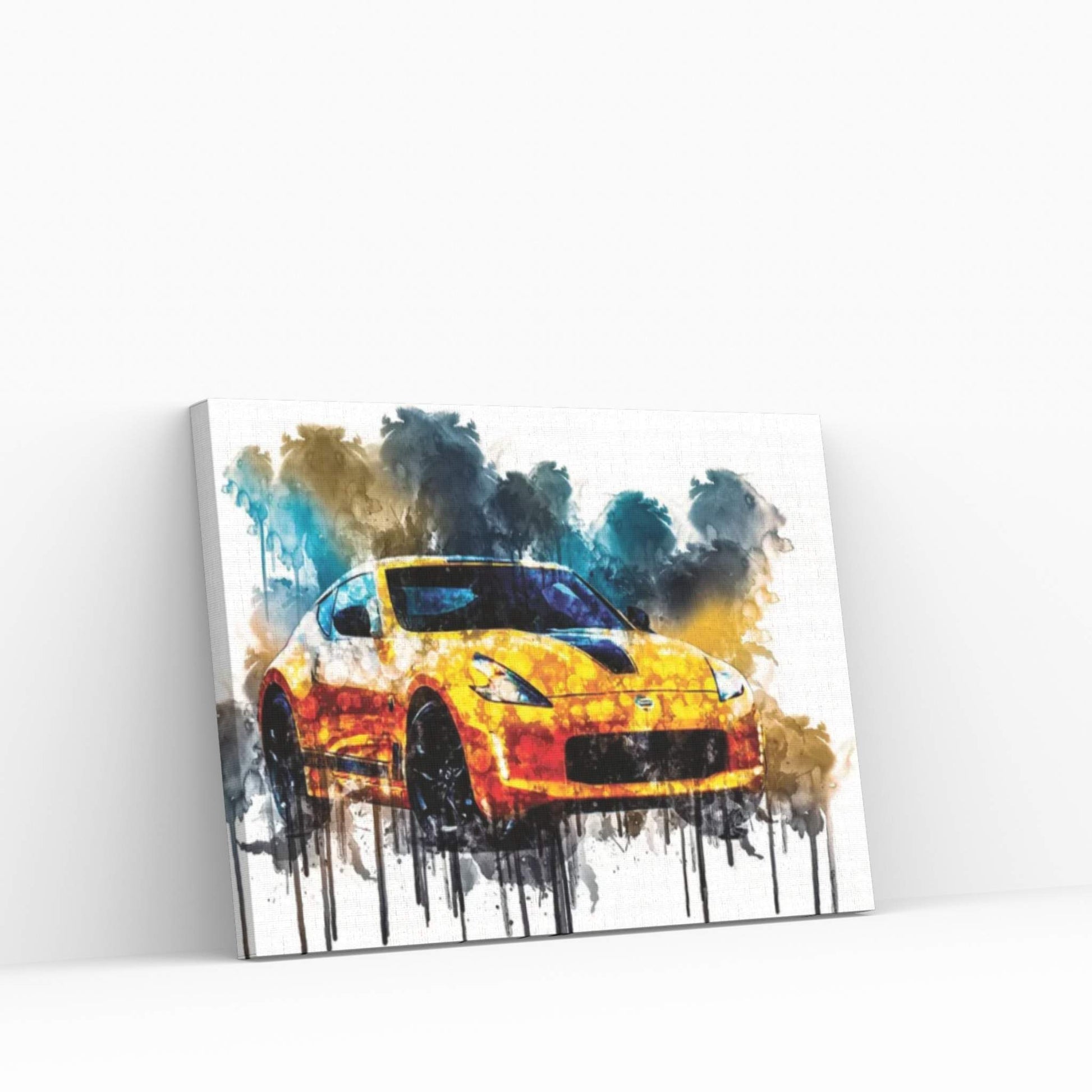 Car 2018 Nissan 370Z Heritage Edition Canvas Wall Art - Y Canvas