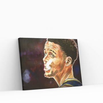 Steph Mouthpiece Canvas Wall Art - Y Canvas