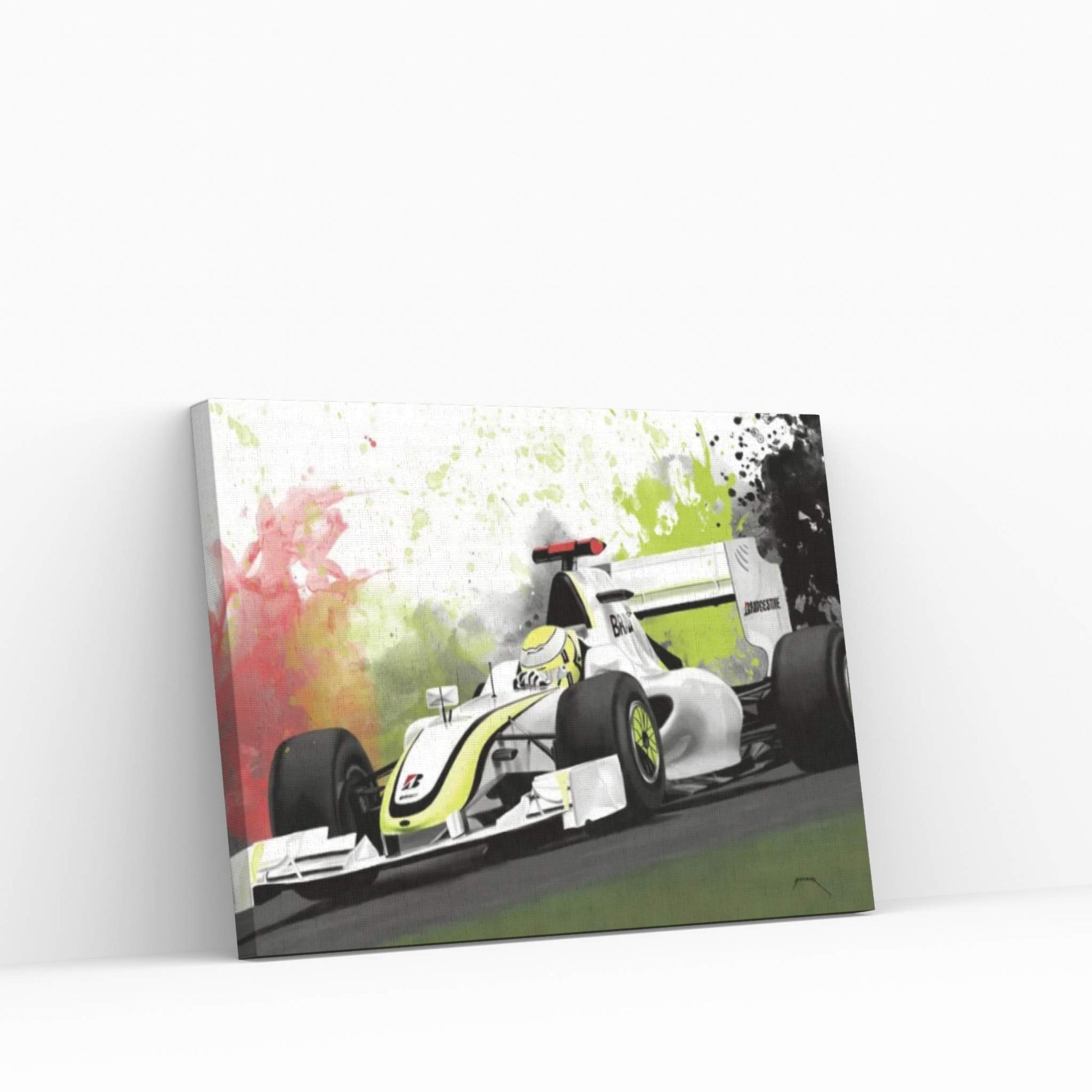 Button Canvas Wall Art - Y Canvas