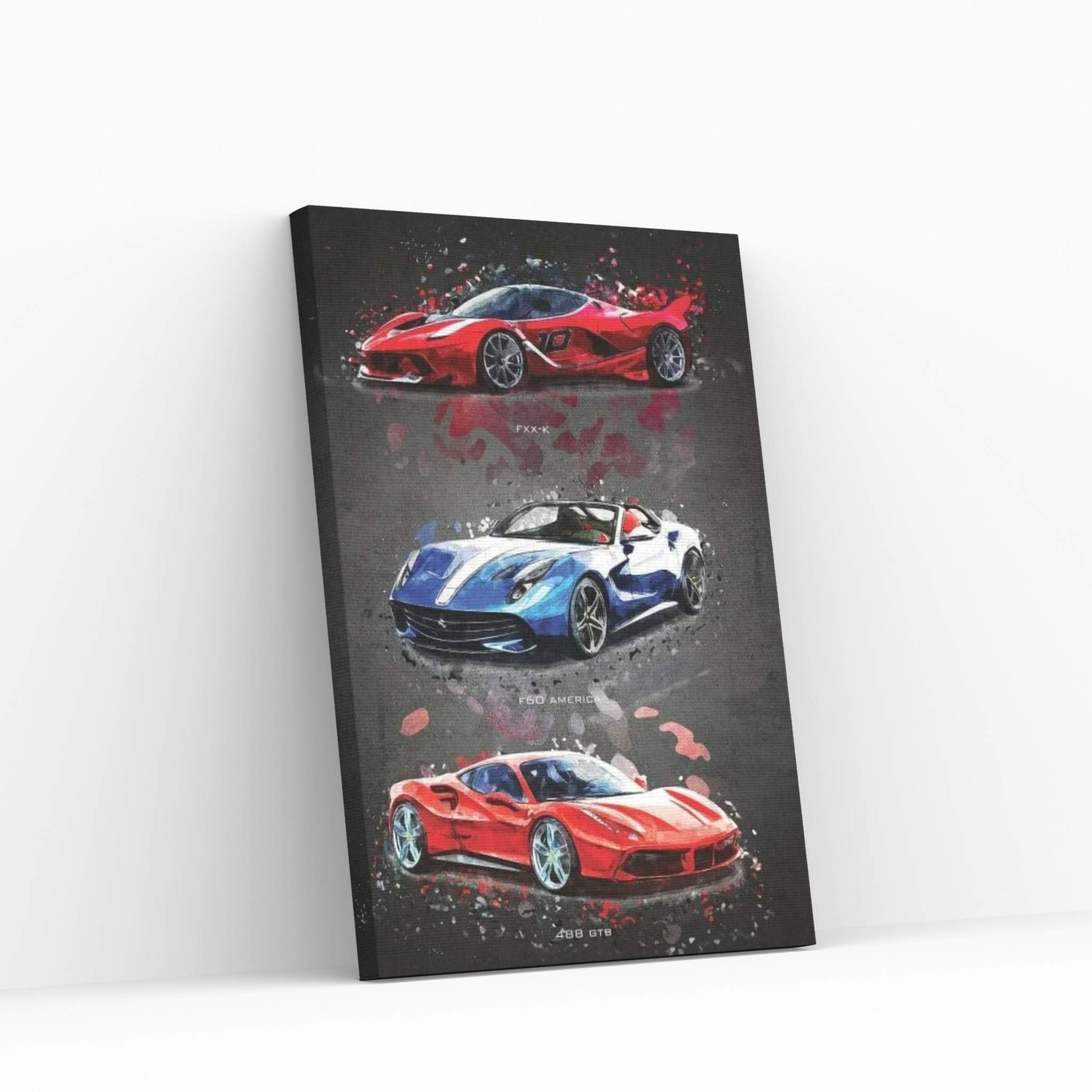 Ferrari1 Canvas Wall Art - Y Canvas