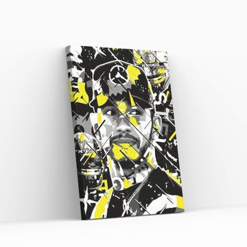 Hamilton Canvas Wall Art - Y Canvas