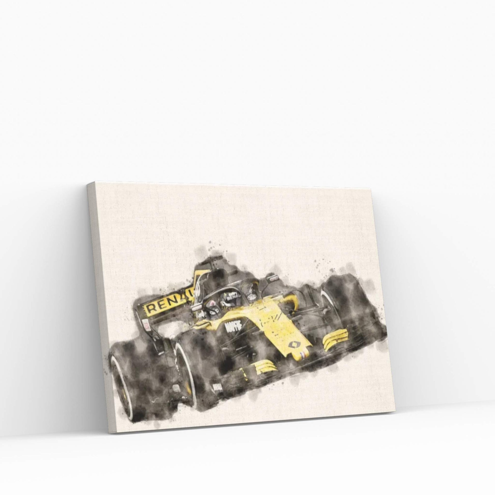Formula I Canvas Wall Art - Y Canvas