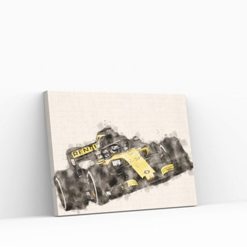 Formula I Canvas Wall Art - Y Canvas