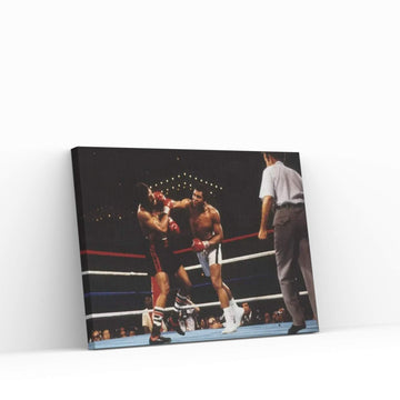 Overhand Right Connects, February 15th, 1978 Canvas Wall Art - Y Canvas