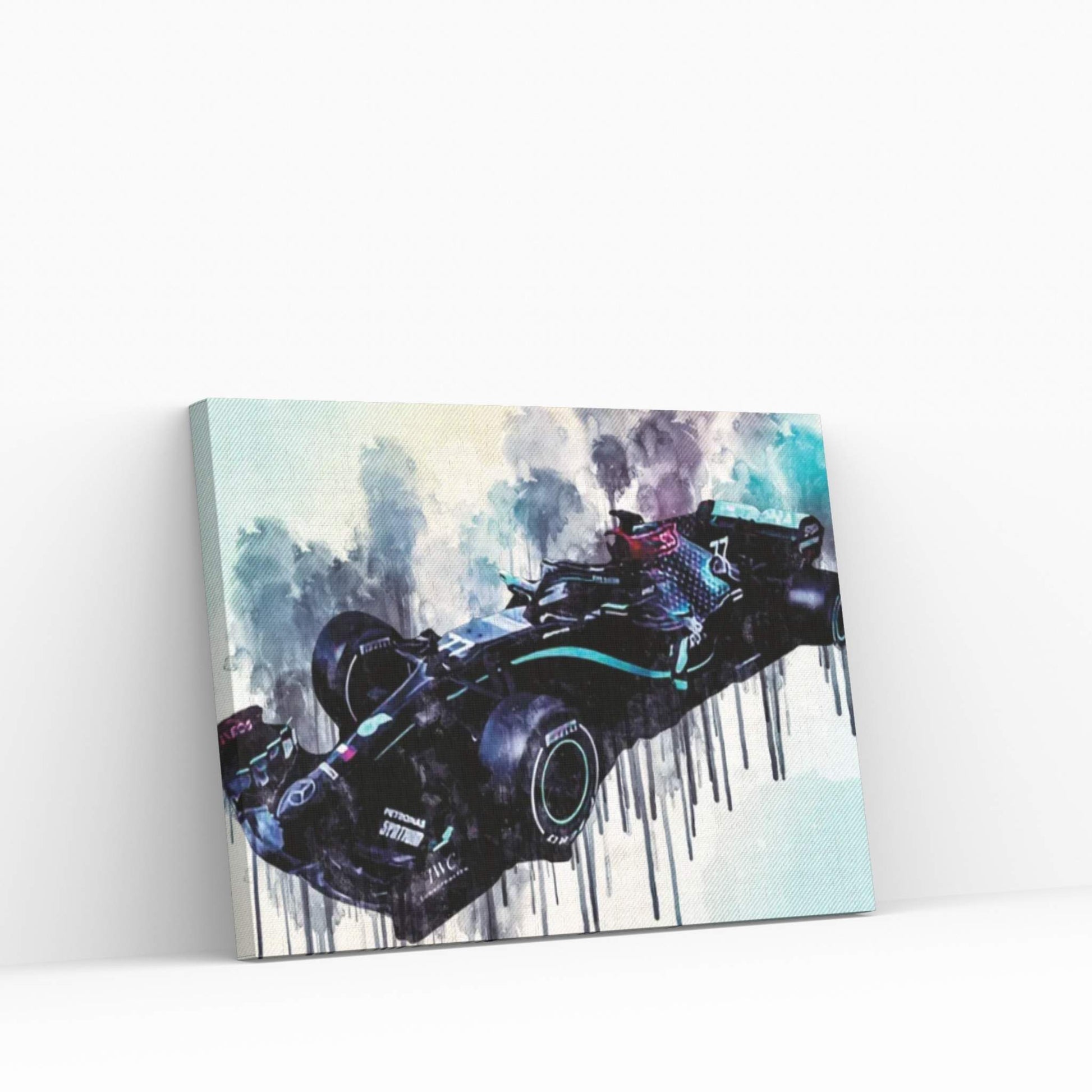 Mercedes-Amg F1 W11 Eq Performance 2020 Formula 1 Mercedes-Amg Petronas F1 Team Valtteri Bottas F1 2020 Racing Car Canvas Wall Art - Y Canvas