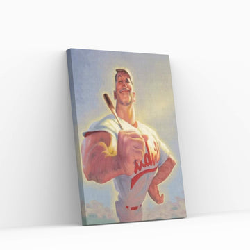 Casey At The Bat Canvas Wall Art - Y Canvas