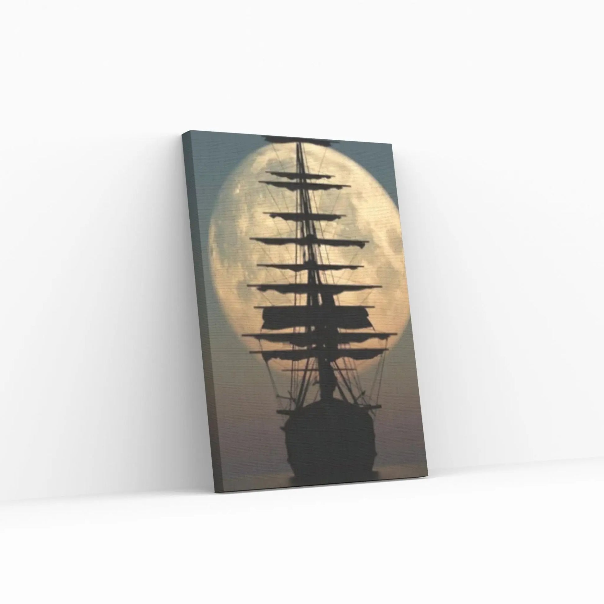 Sailing Boat Canvas, Sea Landscape, Sailboat Painting,Ocean Painting - Y Canvas