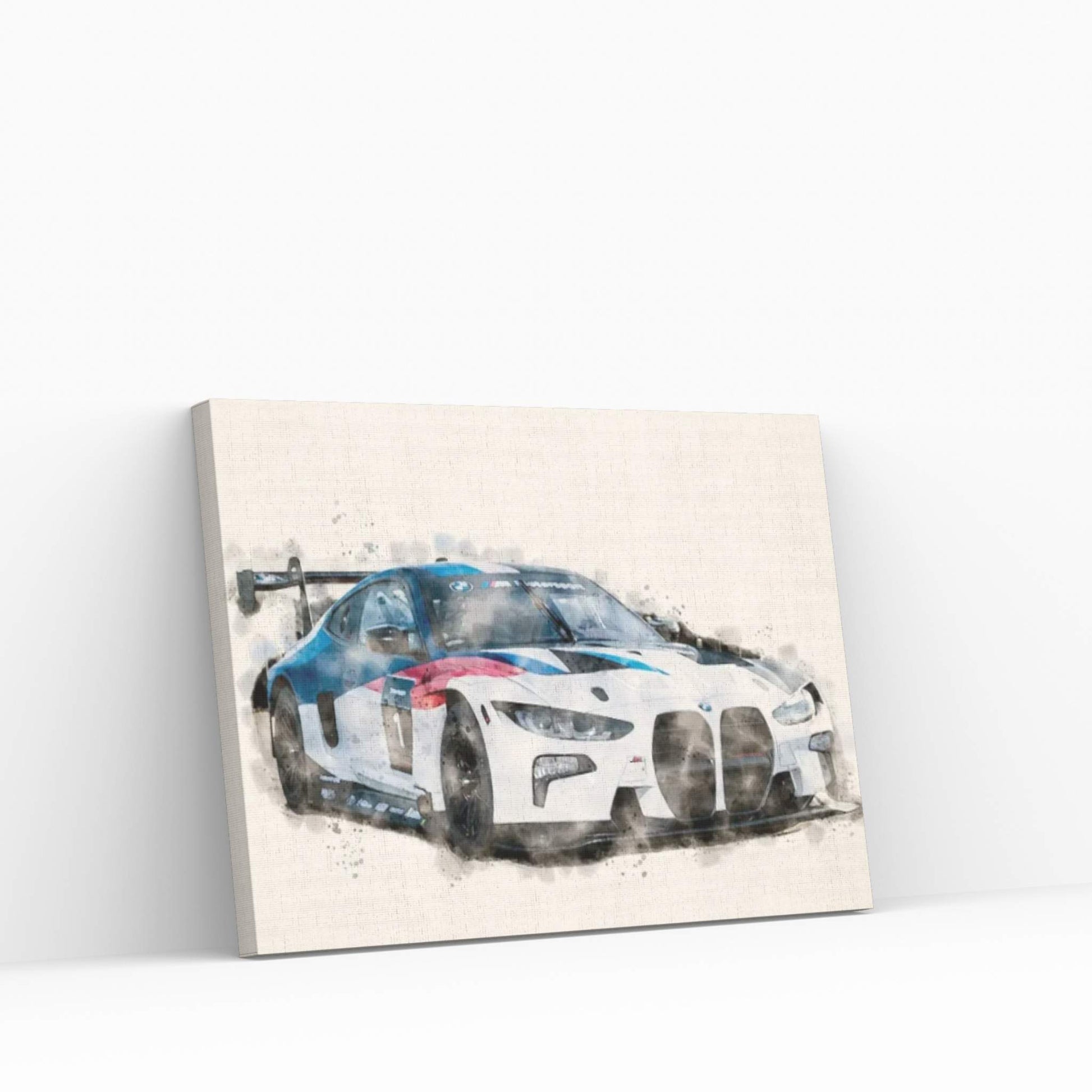 BMW Tuning 2022 M4 GT3 Canvas Wall Art - Y Canvas