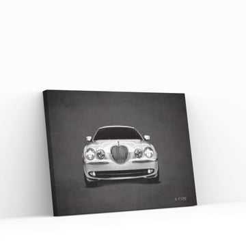 Jaguar S-Type Canvas Wall Art - Y Canvas