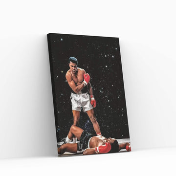 Ali Stars Canvas Wall Art - Y Canvas