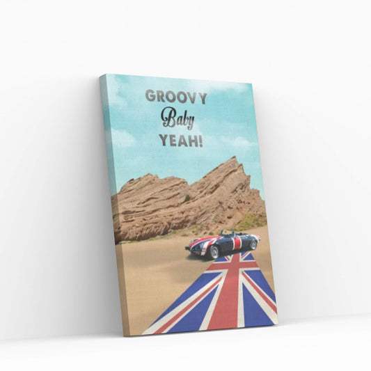 Austin Powers Travel Movie Art Canvas Wall Art - Y Canvas