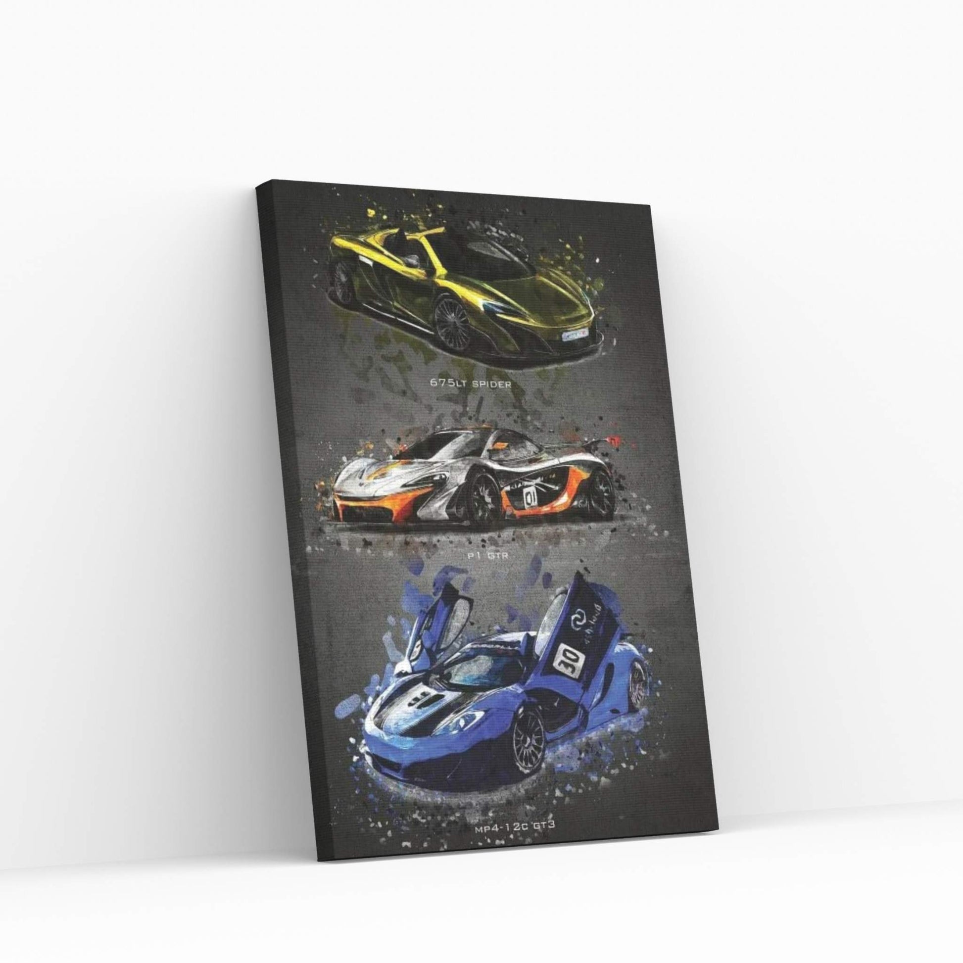 Mclaren2 Canvas Wall Art - Y Canvas
