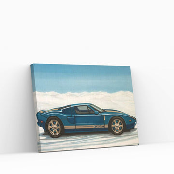 Ford Gt 2005 Canvas Wall Art - Y Canvas