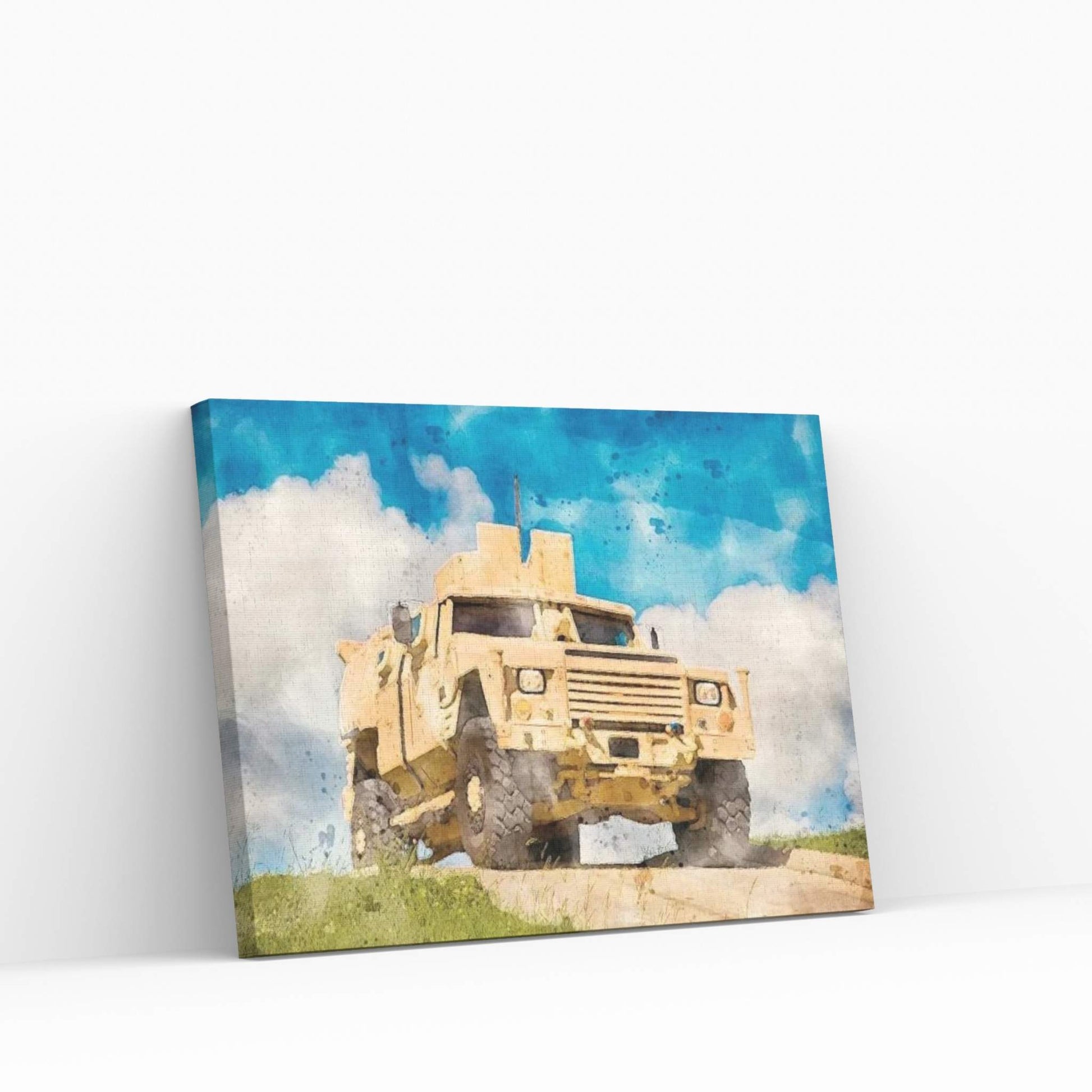 Armas Joint Light Tactical Vehicle Canvas Wall Art - Y Canvas