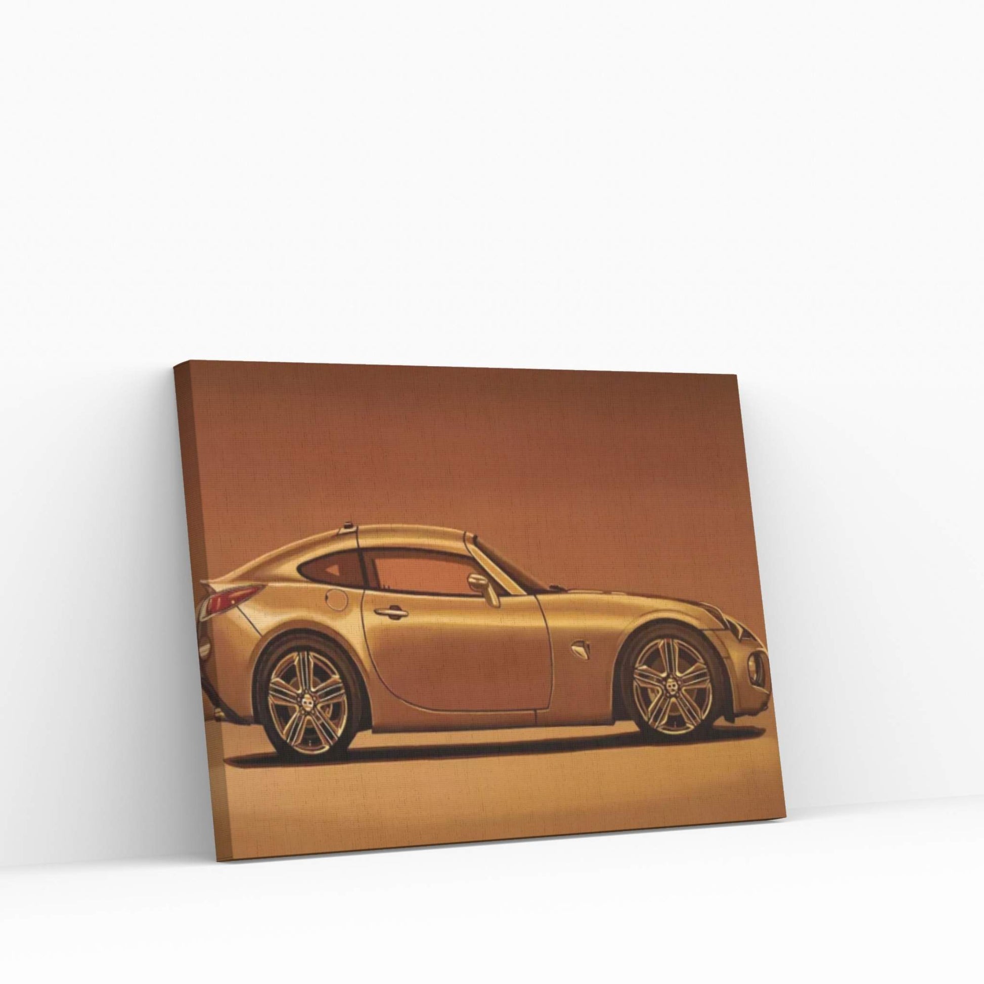 Pontiac Solstice Coupe 2009 Canvas Wall Art - Y Canvas