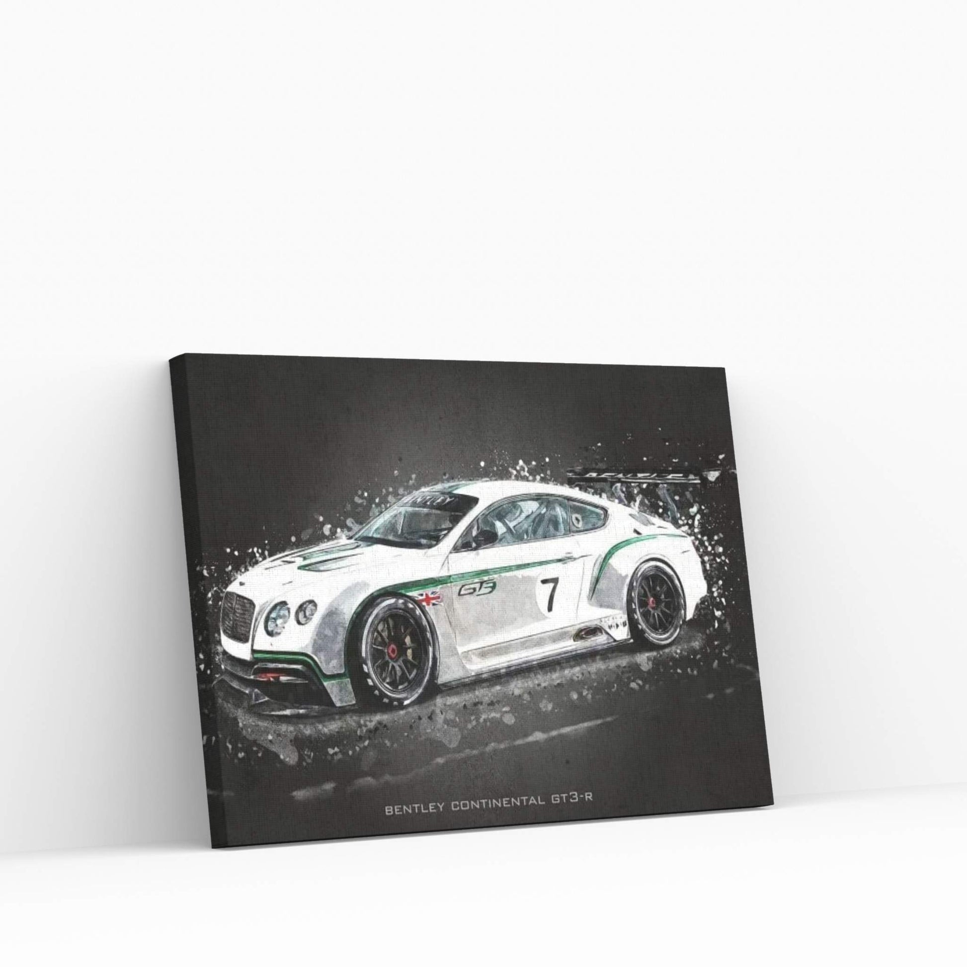 Bentley Continental GT3-R Canvas Wall Art - Y Canvas