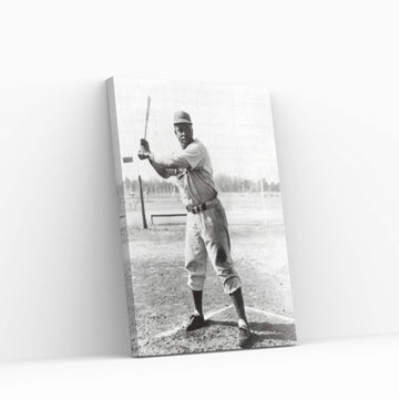 Jackie Robinson (1919-1972) Canvas Wall Art - Y Canvas