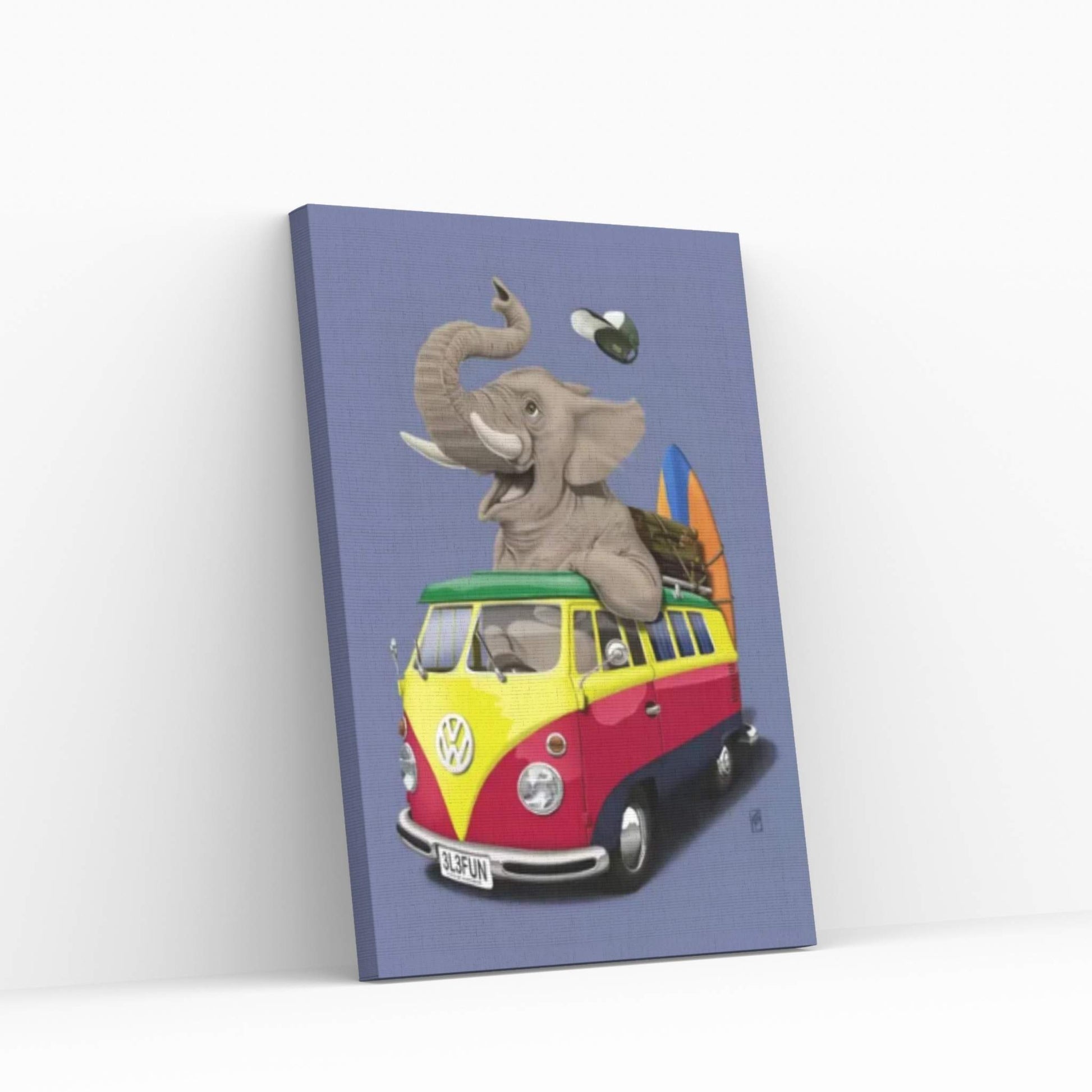 Pack-the-trunk III Canvas Wall Art - Y Canvas