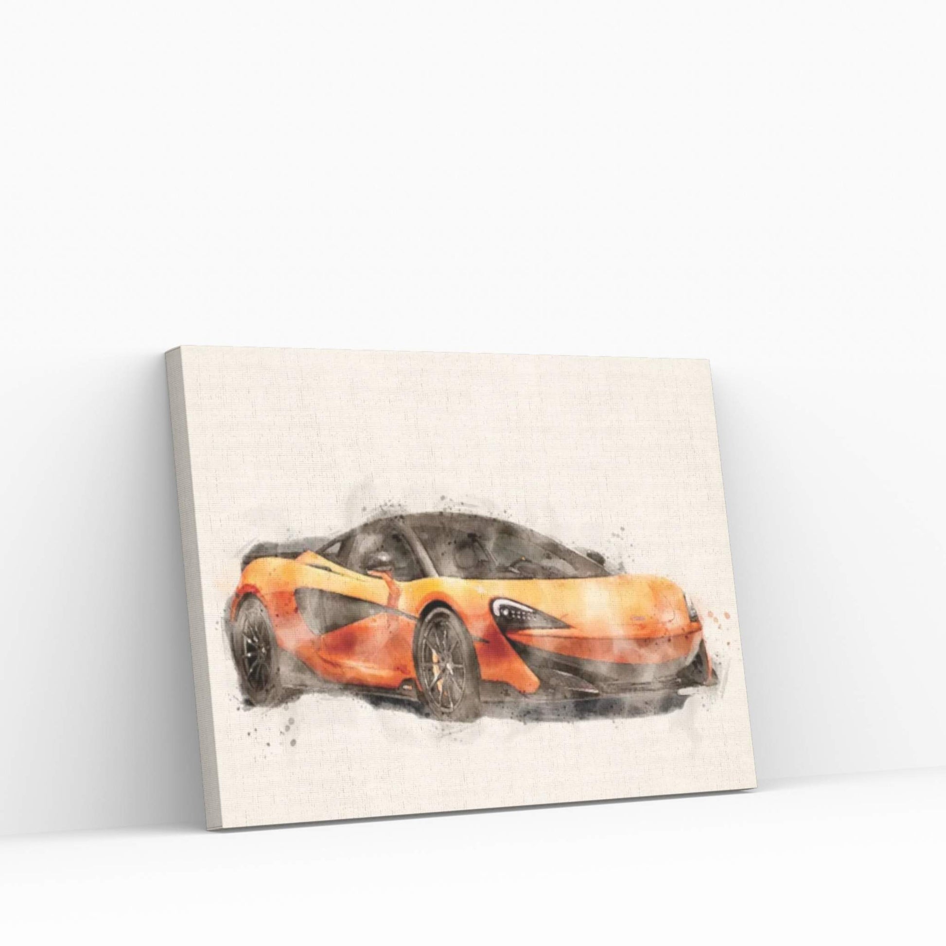 McLaren 600 Hp V II Canvas Wall Art - Y Canvas